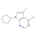 4-氯-7-环戊基-5-碘吡咯并[2,3-d]嘧啶