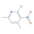 2-chloro-4,6-dimethyl-3-nitropyridine