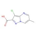 3-氯-6-甲基吡唑并[1，5-a]嘧啶-2-羧酸