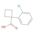1-(2-氯苯基)环丁烷-1-羧酸