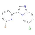 3-(6-溴吡啶-2-基)-6-氯咪唑并[1，2-a]吡啶