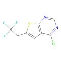 4-氯-6-(2，2，2-三氟乙基)噻吩并[2，3-d]嘧啶