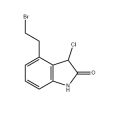 4-(2-溴乙基)-3-氯吲哚啉-2-酮