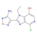 2-(4-氨基-1,2,5-噁二唑-3-基)-4-氯-1-乙基-1H-咪唑并[4,5-c]吡啶-7-醇