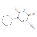 2,4-Dioxo-1-piperidino-1,2,3,4-tetrahydro-5-pyrimidinecarbonitrile