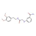 3-[[2-[2-(3,4-Dimethoxyphenyl)ethylamino]-2-oxoethyl]amino]benzamide