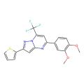 5-(3,4-Dimethoxyphenyl)-2-thiophen-2-yl-7-(trifluoromethyl)pyrazolo[1,5-a]pyrimidine