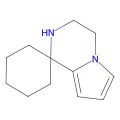 3',4'-dihydro-2'H-spiro(cyclohexane-1,1'-pyrrolo(1,2-a)pyrazine)