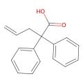 2,2-Diphenylpent-4-enoic acid