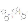 3-[(2,5-dimethylphenyl)sulfamoyl]-4-methyl-N-(2-phenylphenyl)benzamide