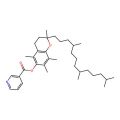 3,4-Dihydro-2,5,7,8-tetramethyl-2-(4,8,12-trimethyltridecyl)-2H-1-benzopyran-6-yl nicotinate