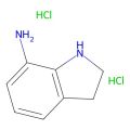 2,3-Dihydro-1H-indol-7-amine--hydrogen chloride (1/2)