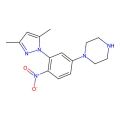 1-[3-(3,5-dimethyl-1H-pyrazol-1-yl)-4-nitrophenyl]piperazine