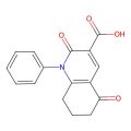 2,5-Dioxo-1-phenyl-1,2,5,6,7,8-hexahydroquinoline-3-carboxylic acid