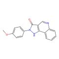 2,5-Dihydro-2-(4-methoxyphenyl)-3H-pyrazolo(4,3-c)quinolin-3-one