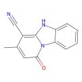 1,5-Dihydro-3-methyl-1-oxopyrido(1,2-a)benzimidazole-4-carbonitrile