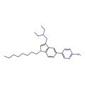 5-[3-(Diethylaminomethyl)-1-octylindol-5-yl]pyrimidin-2-amine