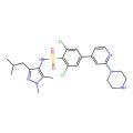 2,6-Dichloro-4-(2-Piperazin-1-Ylpyridin-4-Yl)-N-(1,5-Dimethyl,3-Isobutyl-1h-Pyrazol-4-Yl)benzenesulfonamide