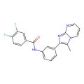 3,4-difluoro-N-[3-(3-methylimidazo[1,2-a]pyrimidin-2-yl)phenyl]benzamide