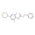 (2,4-Dimethyl-6-morpholin-4-yl-pyridin-3-yl)-carbamic acid benzyl ester