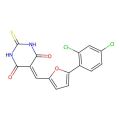 5-{[5-(2,4-dichlorophenyl)furan-2-yl]methylidene}-2-thioxodihydropyrimidine-4,6(1H,5H)-dione