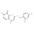 3-[(2,4-Dichlorophenyl)methylsulfanyl]-1,6-dimethylpyridazino[4,5-e][1,3,4]thiadiazin-5-one