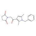 1-[2-[2,5-Dimethyl-1-(phenylmethyl)-3-pyrrolyl]-2-oxoethyl]pyrrolidine-2,5-dione