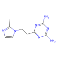 2,4-二氨基-6-[2-(2-甲基-1-咪唑基)乙基]-1,3,5-噻嗪