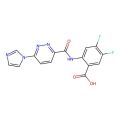 4,5-difluoro-2-{[6-(1H-imidazol-1-yl)pyridazine-3-carbonyl]amino}benzoic acid