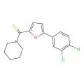 [5-(3,4-Dichlorophenyl)furan-2-yl]-piperidin-1-ylmethanethione