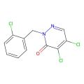 4,5-Dichloro-2-((2-chlorophenyl)methyl)-2,3-dihydropyridazin-3-one