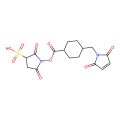 1-[4-[(2,5-Dioxopyrrol-1-yl)methyl]cyclohexanecarbonyl]oxy-2,5-dioxopyrrolidine-3-sulfonic acid