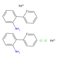 二-μ-氯双[2′-(氨基-N)[1,1′-联苯] -2-基-C]二钯(II)