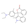 3-(1,2-二甲基-3-吲哚基)-3-[4-(二乙氨基)-2-甲基苯基]苯酞