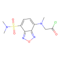 DBD-COCl [=4-(N,N-二甲基氨磺酰)-7-(N-氯甲酰甲基-N-甲氨基)-2,1,3-苯并恶二唑][HPLC标记用]
