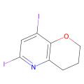 6,8-二碘-3,4-二氢-2H-吡喃[3,2-b] 吡啶