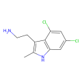 2-(4,6-二氯-2-甲基-1H-吲哚-3-基)乙胺(DCAI)