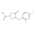 1-(2,4-二氟苄基)-5-氧吡咯烷-3-羧酸