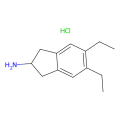 5,6-二乙基-2,3-二氢-1H-茚-2-胺盐酸盐