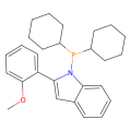 1-(二环己基膦基)-2-(2-甲氧苯基)-1H-吲哚