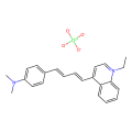 4-(4-(4-(二甲基亚氨基)苯基)-1,3-丁二烯基)-1-乙基喹啉高氯酸盐