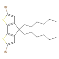 2,6-二溴-4,4-二己基-4H-环戊[2,1-b; 3,4-b']二噻吩