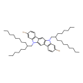 3,9-二溴-5,11-双（2-己基癸基）-5,11-二氢吲哚[3,2-b]咔唑