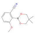 2-(5,5-二甲基-1,3,2-二氧杂硼烷-2-基)-3-甲氧基苄腈