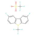 2,8-二氟-5-(三氟甲基)-5H-二苯并[b,d]噻吩-5-鎓三氟甲磺酸盐