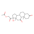 17-alpha,21-二羟基-5-beta-孕甾烷-3,11,20-三酮 21-乙酸酯