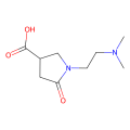 1-[2-（二甲基氨基）乙基]-5-氧吡咯烷-3-羧酸