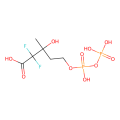 2,2-difluoromevalonate 5-diphosphate