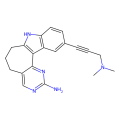 11-(3-(Dimethylamino)prop-1-yn-1-yl)-5,6,7,8-tetrahydropyrimido[4′,5′:3,4]cyclohepta[1,2-b]indol-2-amine
