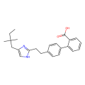 2-[4-[2-[5-(2,2-dimethylbutyl)-1H-imidazol-2-yl]ethyl]phenyl]benzoic acid